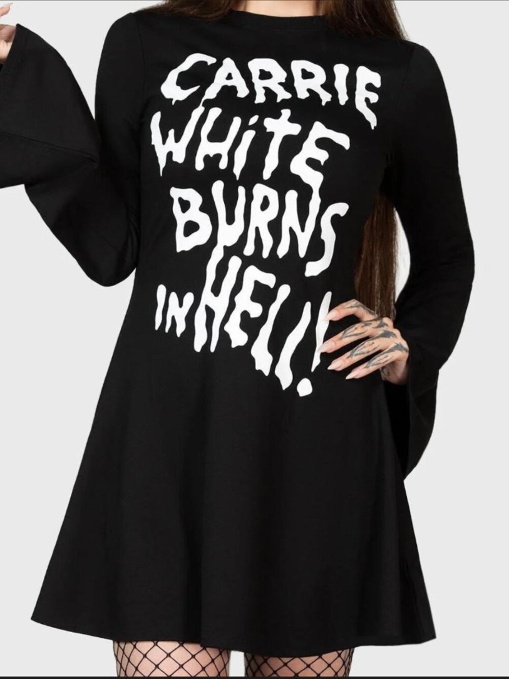 New With Tags - Killstar Carrie Skater Dress - Medium - Rare / Discontinued!